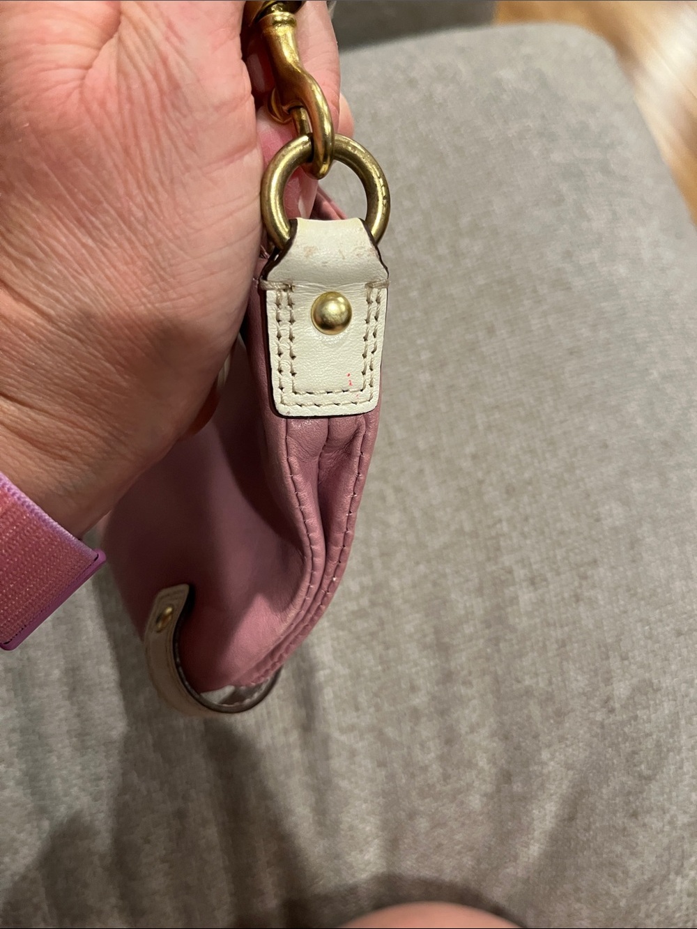 Coach leather purse  *please read description and look at pictures* - Picture 8 of 12